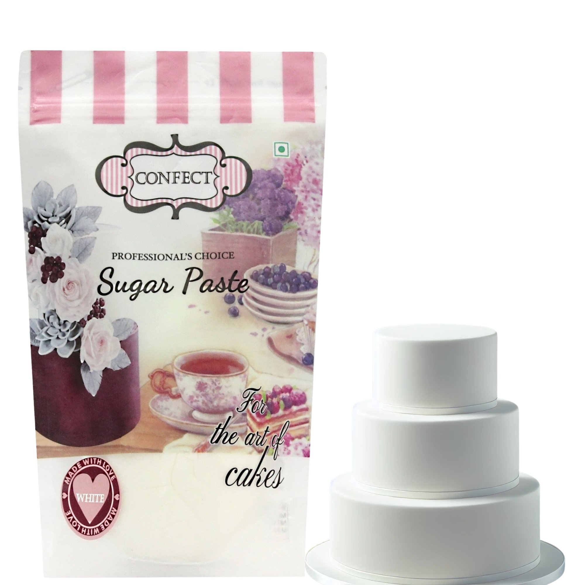 confect white sugarpaste br b 1 kg b
