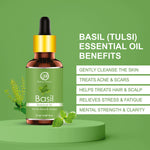 Thumbnail for Nuerma Science Basil Essential Oil For Skin & Hair