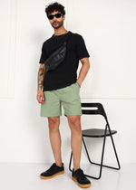 Thumbnail for Fabmade Sage Linen Shorts - Distacart