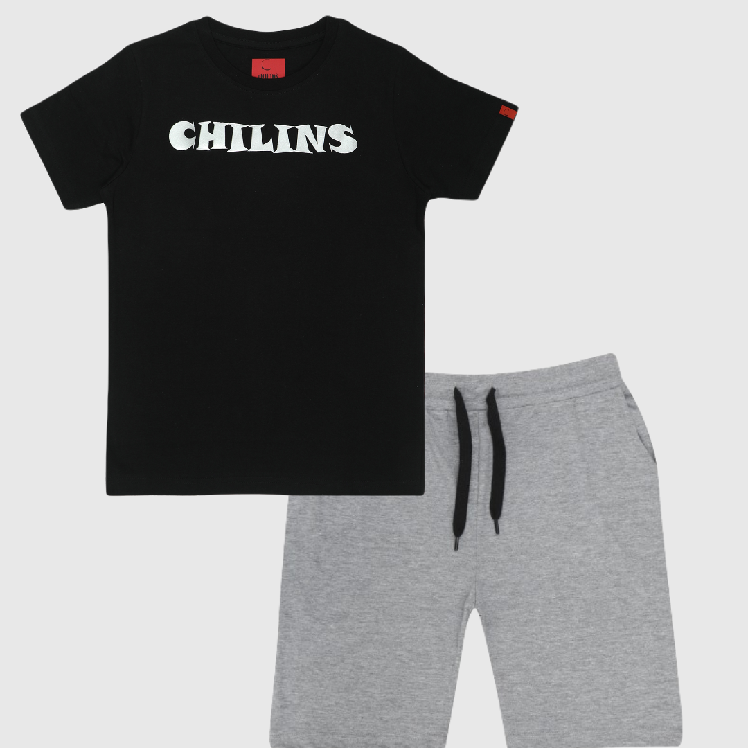 Chilins Kids Printed coord set - Distacart