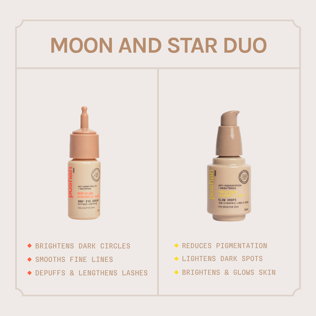 Poshan Skincare Chaand Taara Glow Duo - Dista