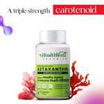 Thumbnail for Health Veda Organics Plant Based Astaxanthin 8mg Capsules - Distacart