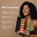 Thumbnail for Aflairza Sculpt & Glow 6 Shades Contour And Blush Palette