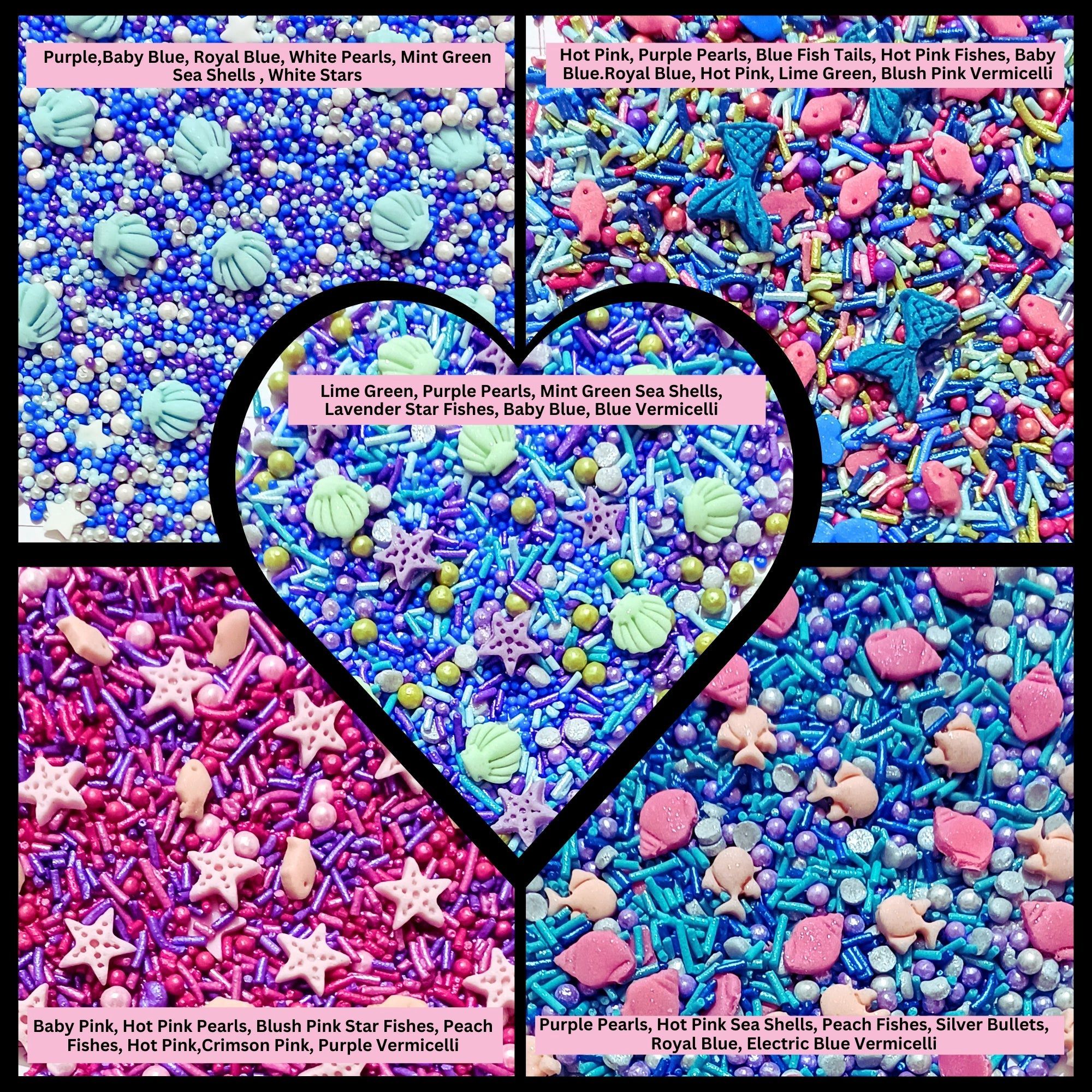 under the sea sprinkles for decorations 06 100 gm
