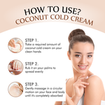 Thumbnail for Nuerma Science Coconut Cold Cream For Winters To Repair Dry & Damaged Skin