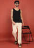 Fabmade Ivory Comfort Linen Pyjama - Distacart