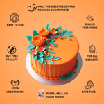 Thumbnail for confect fluorescent orange sugarpaste br b 1 kg b