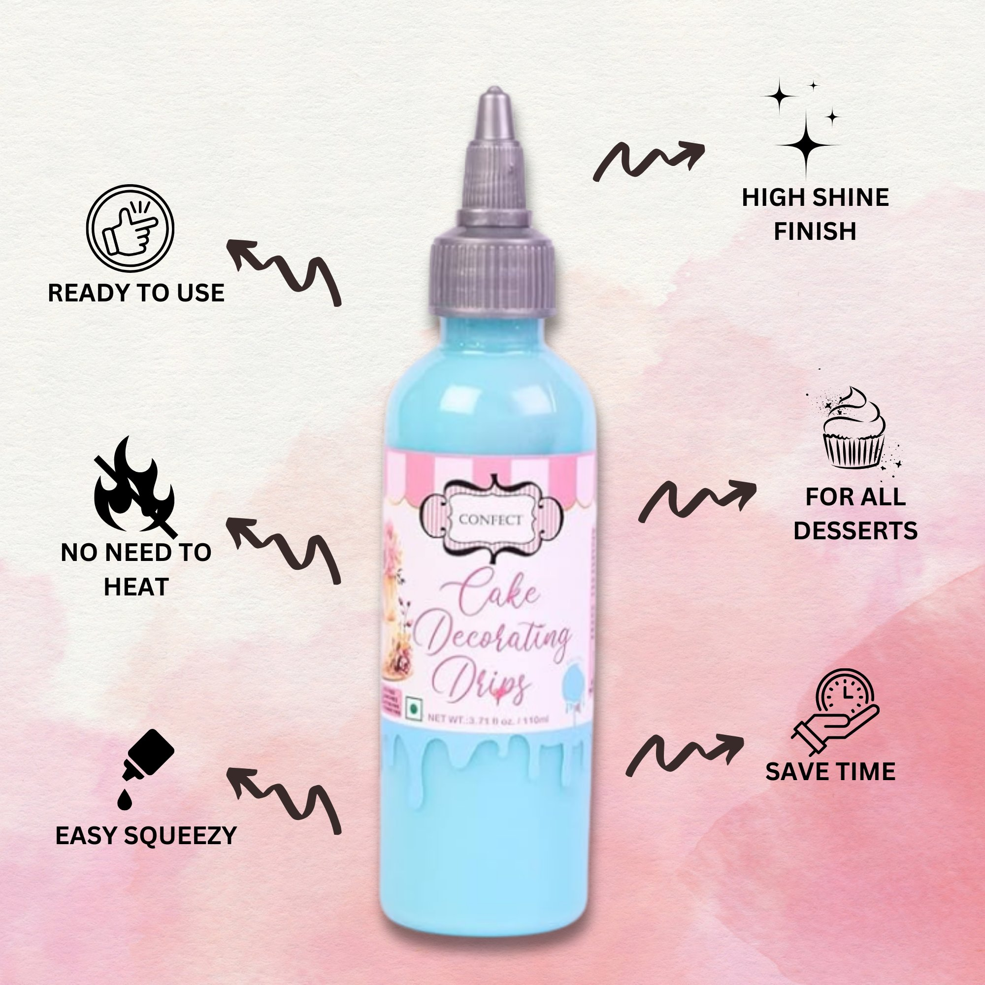 baby blue drips110 gms