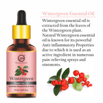 Thumbnail for Nuerma Science Pure Wintergreen Essential Oil For Skin, Body & Hair Care