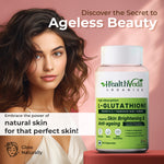Thumbnail for Health Veda Organics L-Glutathione Capsules - Distacart