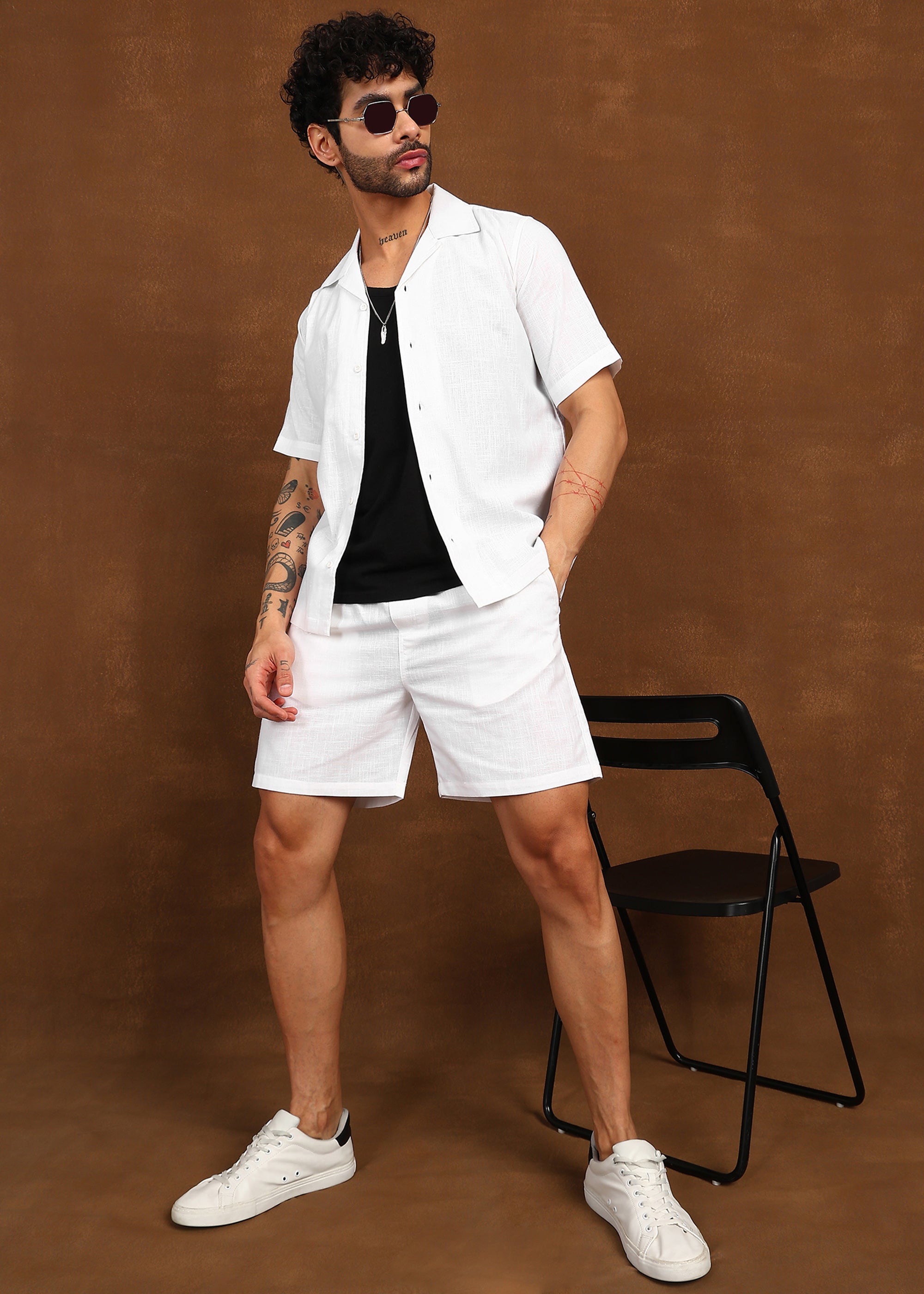 Fabmade Pure Ease Linen Co-Ord Set - Distacart