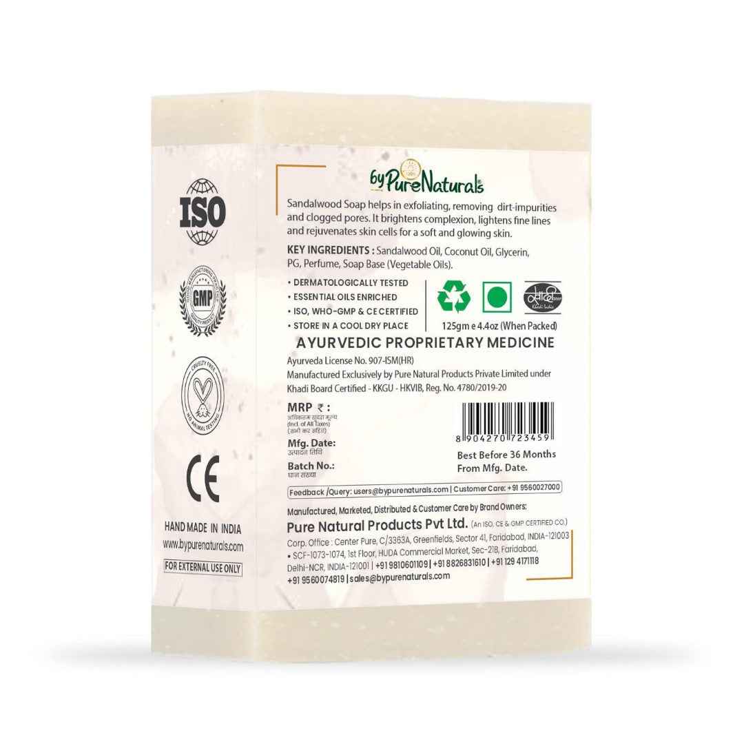 byPureNaturals Sandalwood Soap - Dista