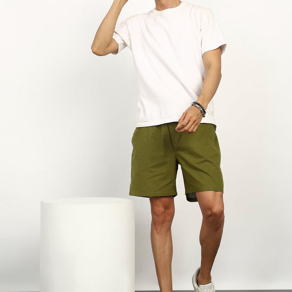 Fabmade Olive Ease Shorts - Distacart