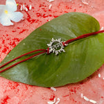Thumbnail for trueBrowns 925 Sterling Silver Ram Thread Rakhi - Distacart