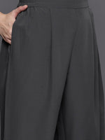 Thumbnail for Ahalyaa Glitter Printed Top With Trousers - Distacart