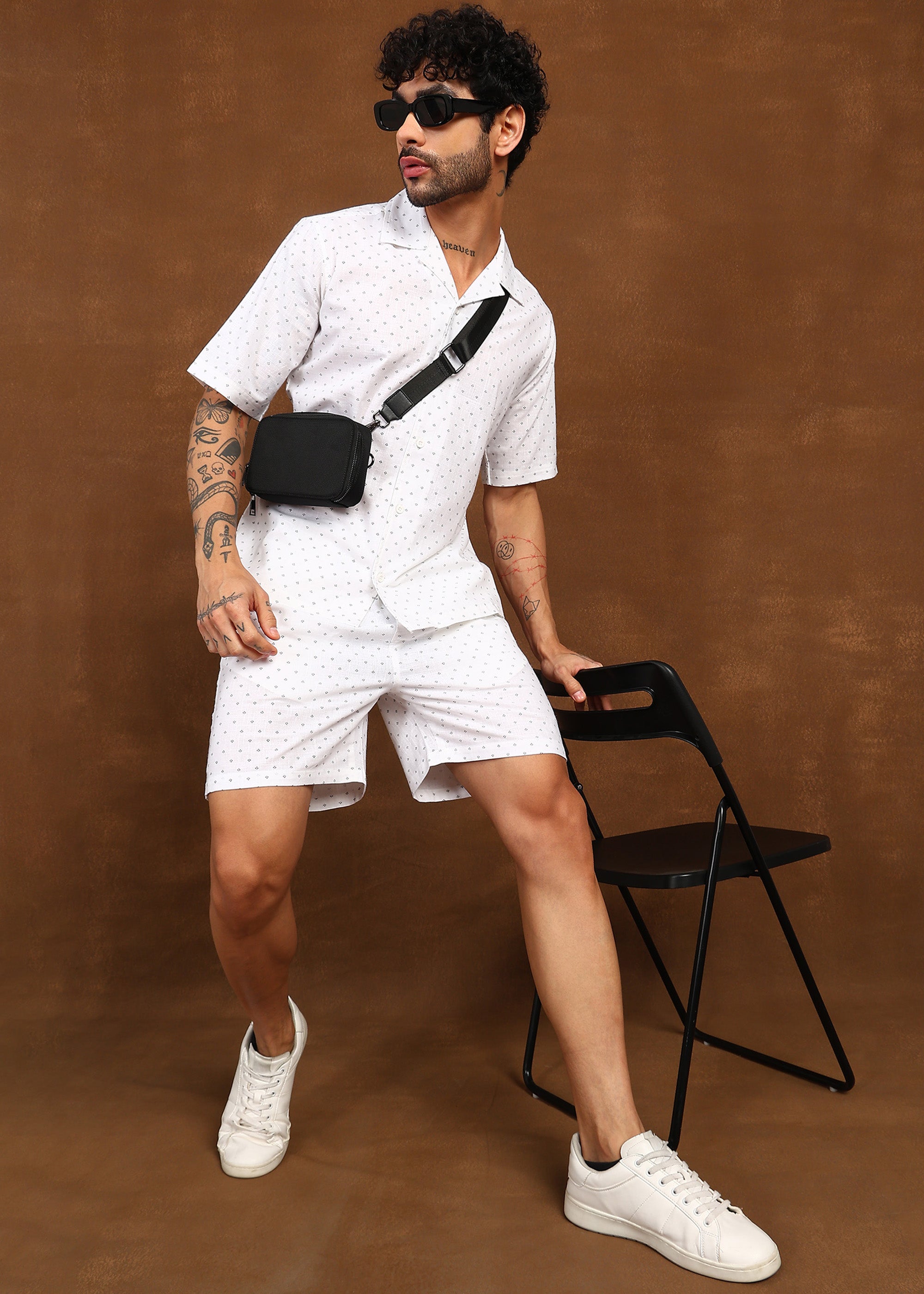 Fabmade Micro Dot Co-Ord Set - Distacart
