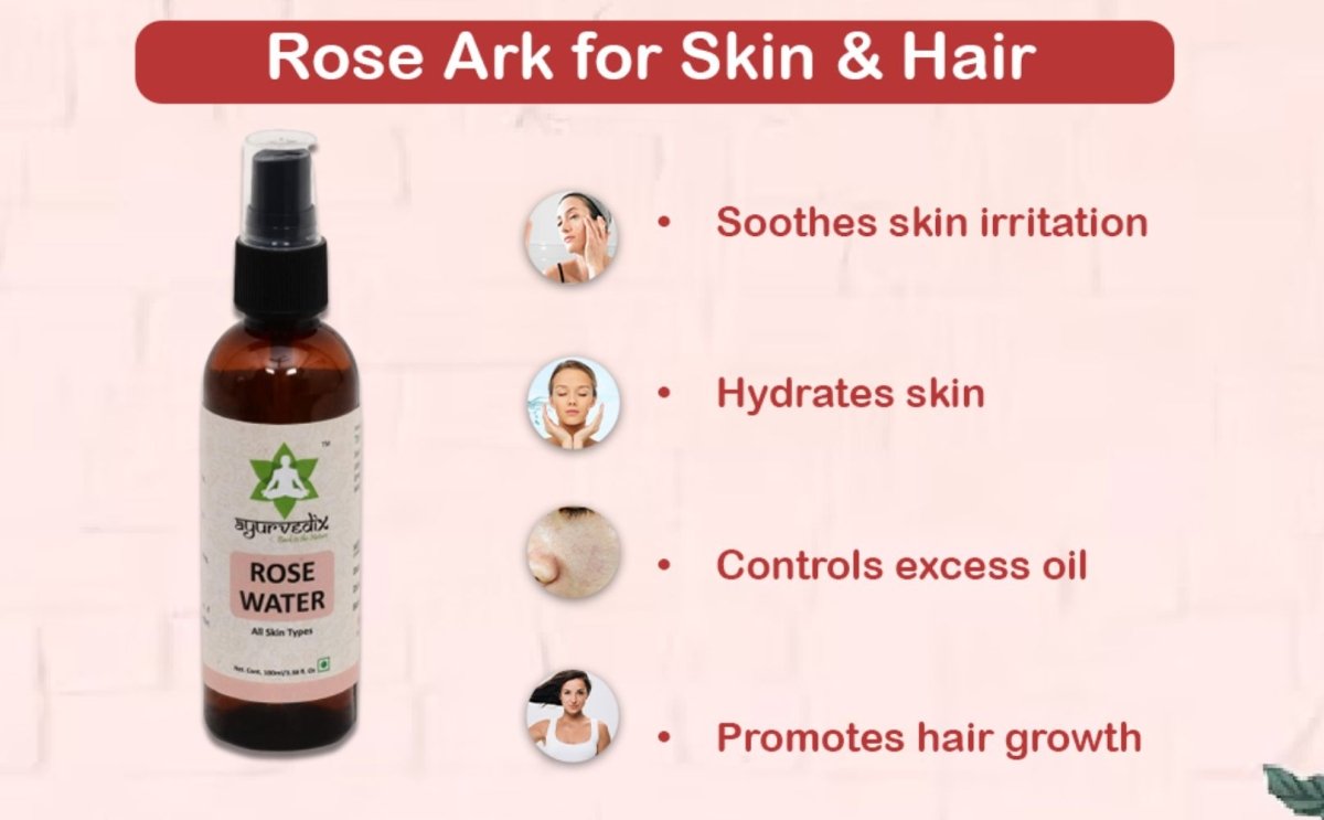 Ayurvedix Rose Water - Distacart