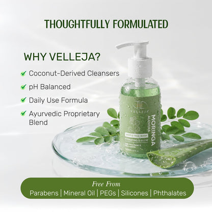 moringaloe face cleanser