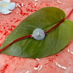 Thumbnail for trueBrowns 925 Sterling Silver Embossed Ganesh Idol Thread Rakhi - Distacart