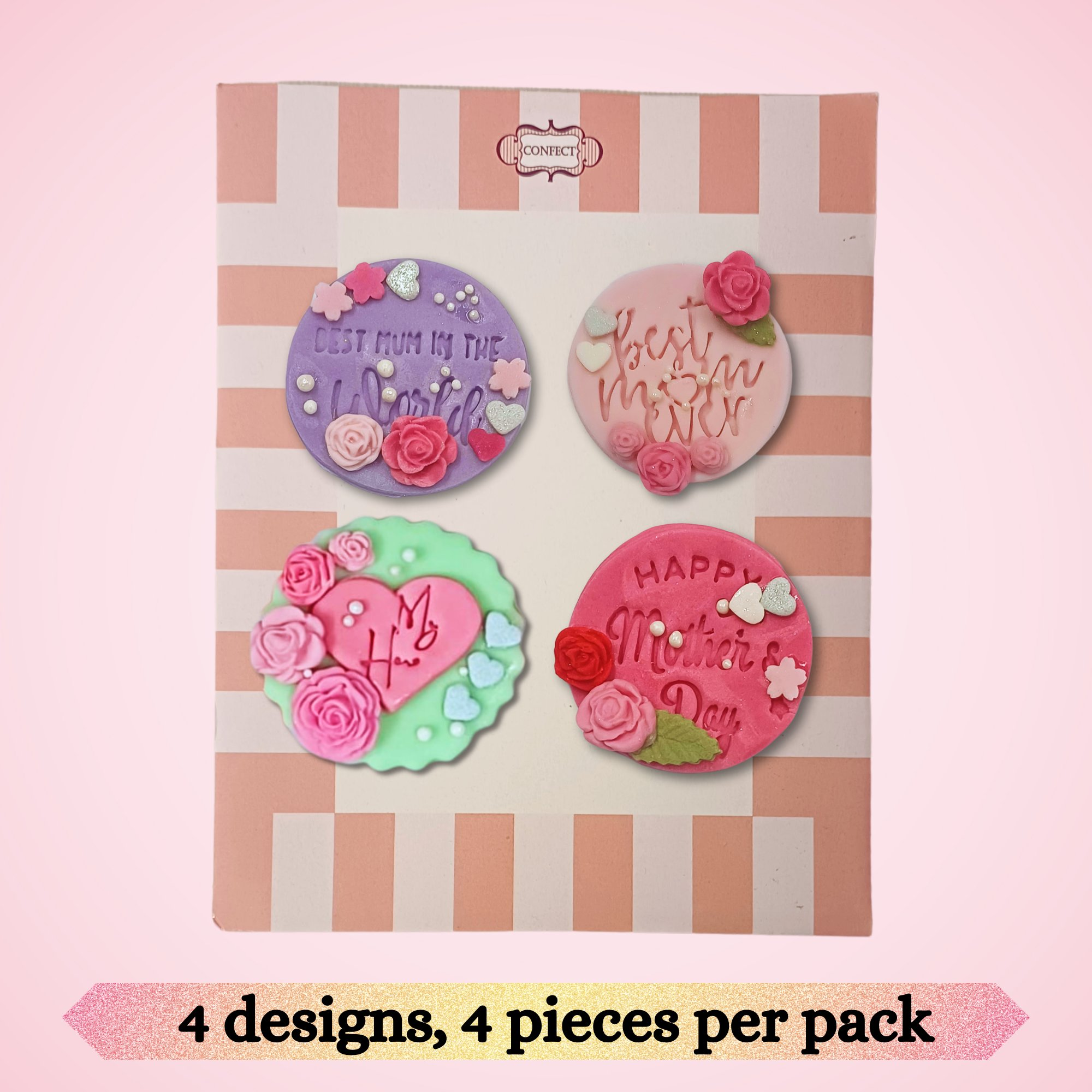confect celebration toppers for cakes cupcakes 100gms mday topper 01