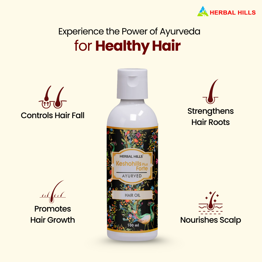 Herbal Hills Kesho Forte Hair Oil - Distacart