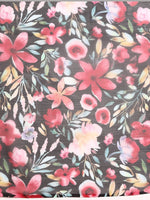 Thumbnail for Ahalyaa Floral Poly Chiffon Saree - Distacart