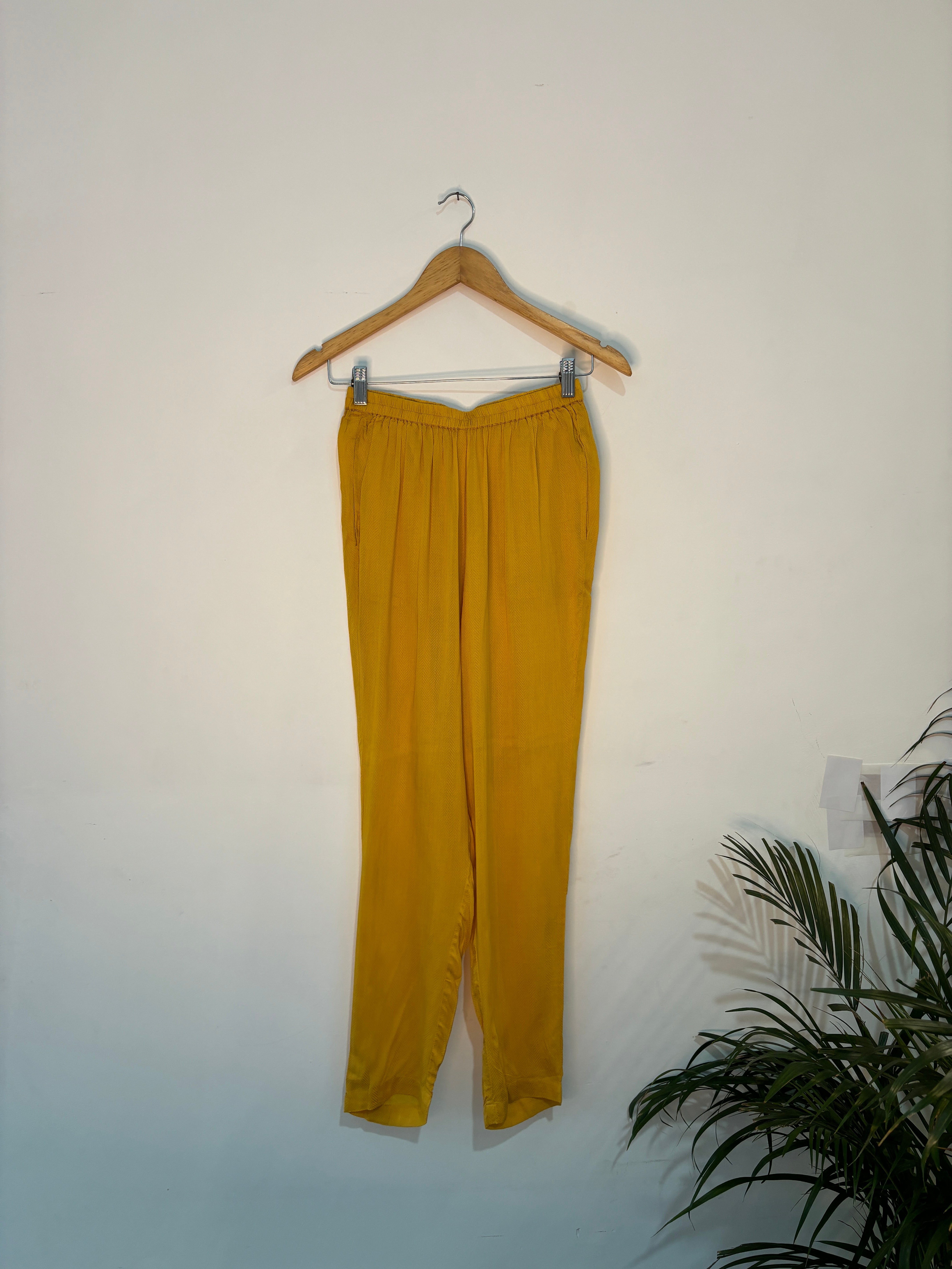 trueBrowns Yellow Chevron Co-ord Set