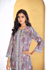 Thumbnail for BulBul Saumya Muave Co-Ord Set