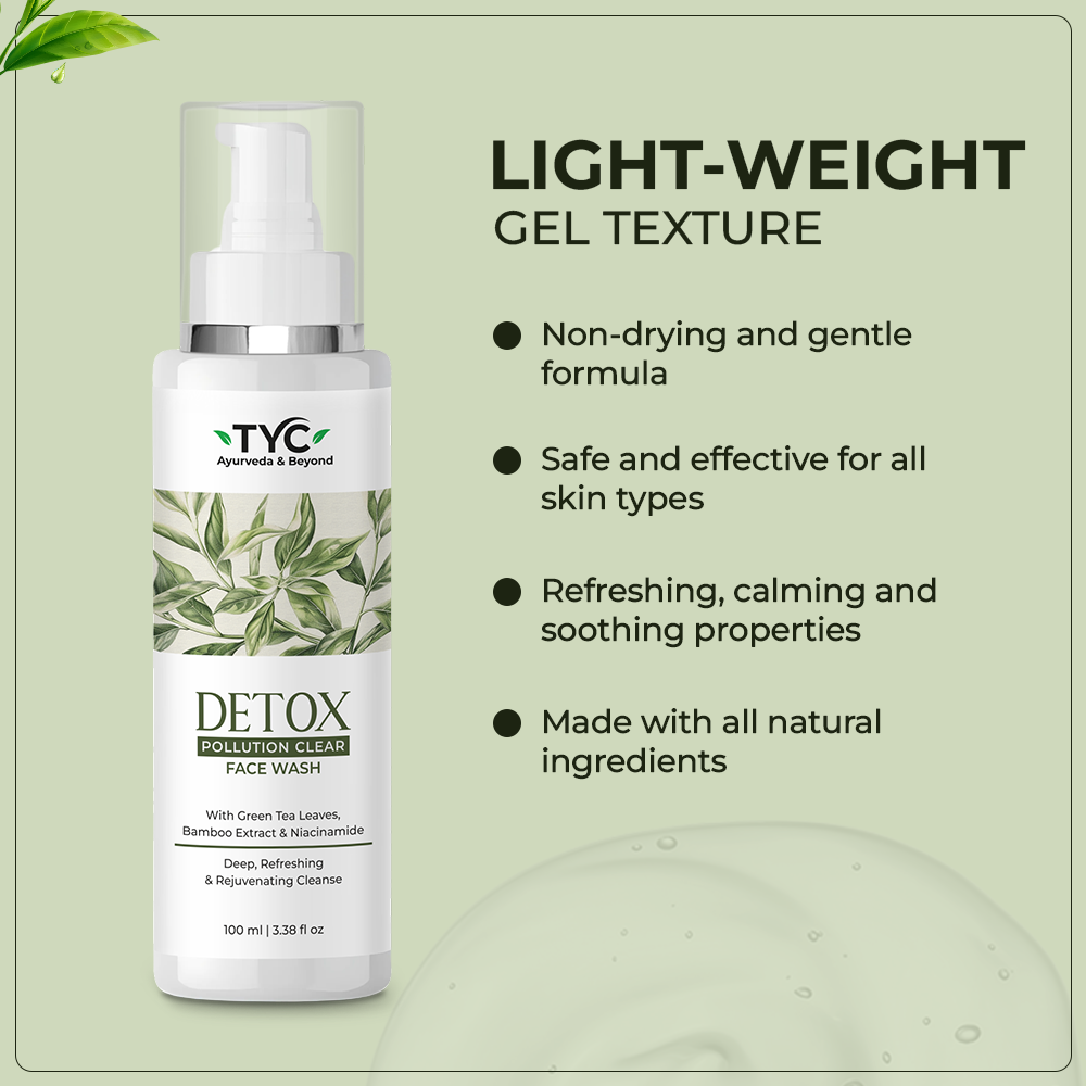 TYC Detox Pollution Clear Facewash - Dista