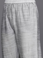 Thumbnail for Varanga Women Blue & Silver Sequinned Yoke Design Kurta With Trousers & Dupatta - Distacart
