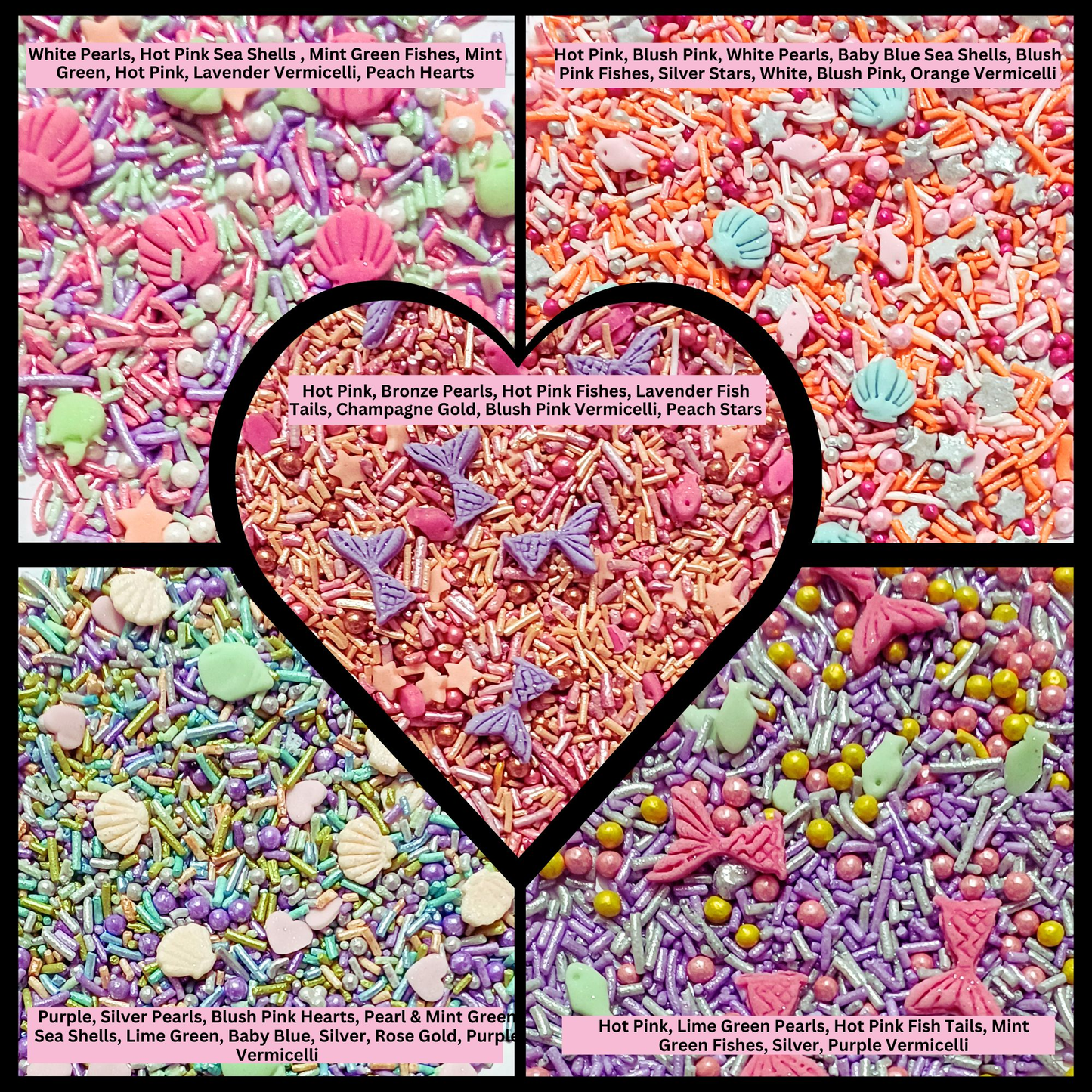 under the sea sprinkles for decorations 04 100 gm