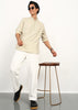 Fabmade Sandline Stripe Linen Kurta - Distacart