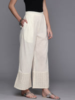 Thumbnail for Ahalyaa Embroidered Ethnic Palazzos - Distacart