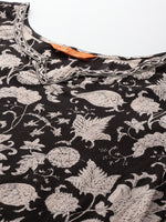 Thumbnail for Indo Era Floral Printed Pure Cotton Kurta with Salwar & With Dupatta