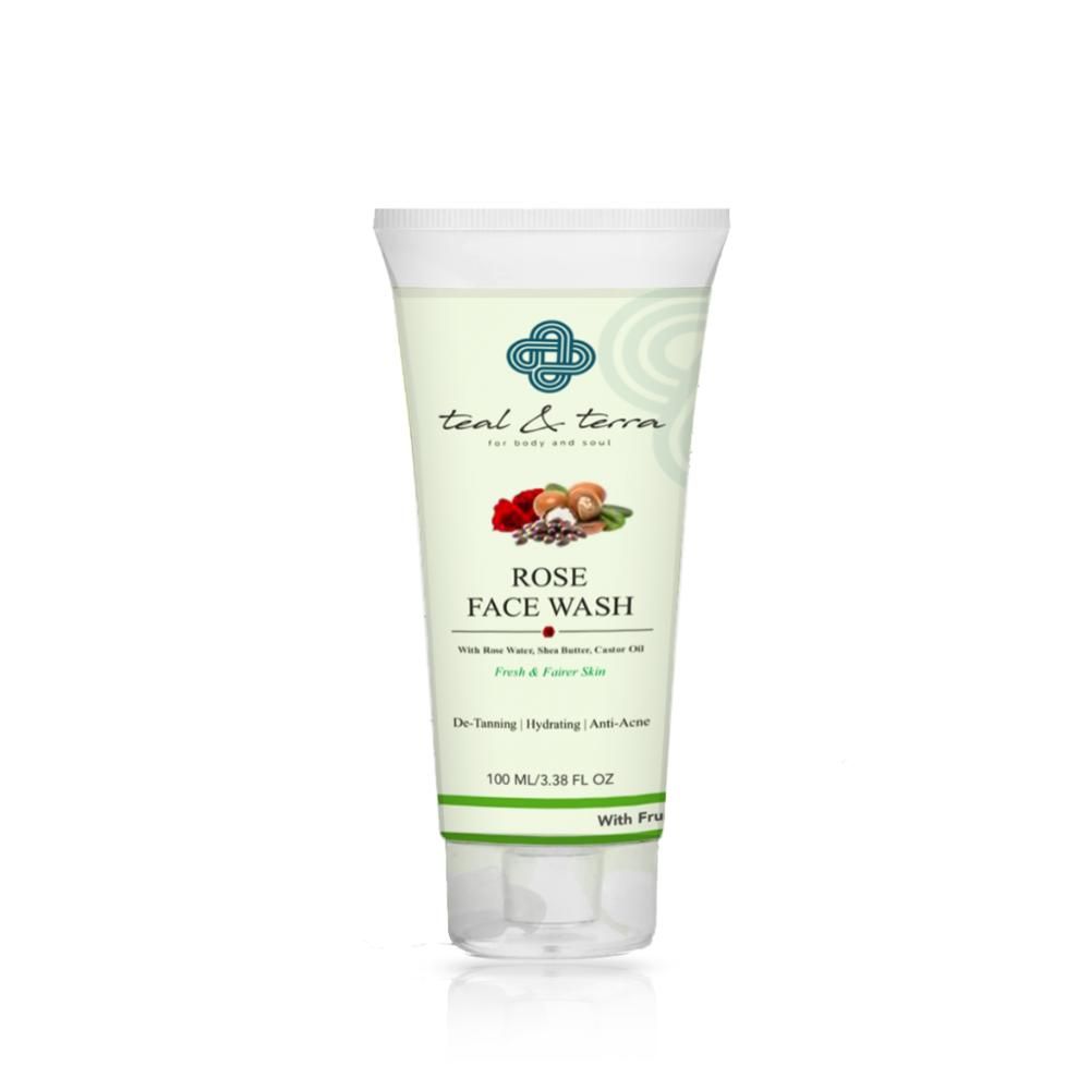 Teal and Terra Rose Face Wash - Dista