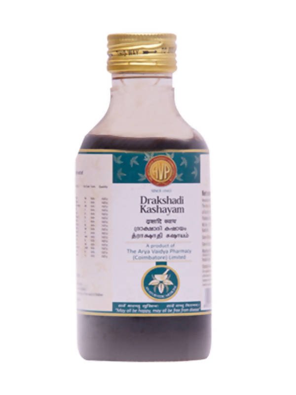 AVP Ayurveda Drakshadi Kashayam 200 ml - Distacart