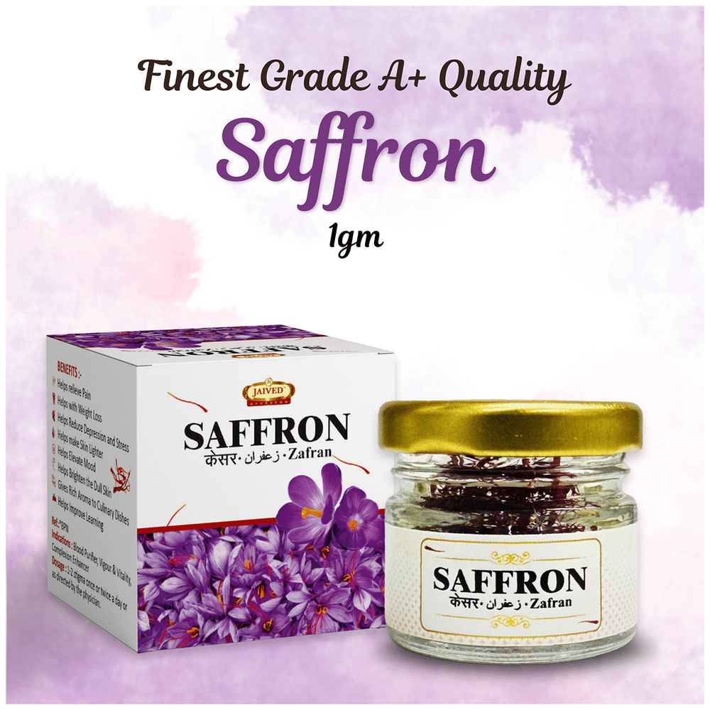Jaived Ayurveda Saffron (Kesar | Zafran) | For Immunity, Skin Glow & Overall Wellness