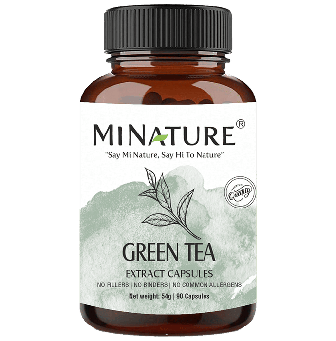 Minature Green Tea Extract Capsule