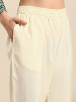 Thumbnail for All About You Ethnic Motifs Embroidered Sequinned Kurta With Trousers - Distacart
