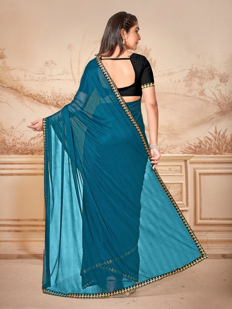Anouk Zari Saree - Distacart