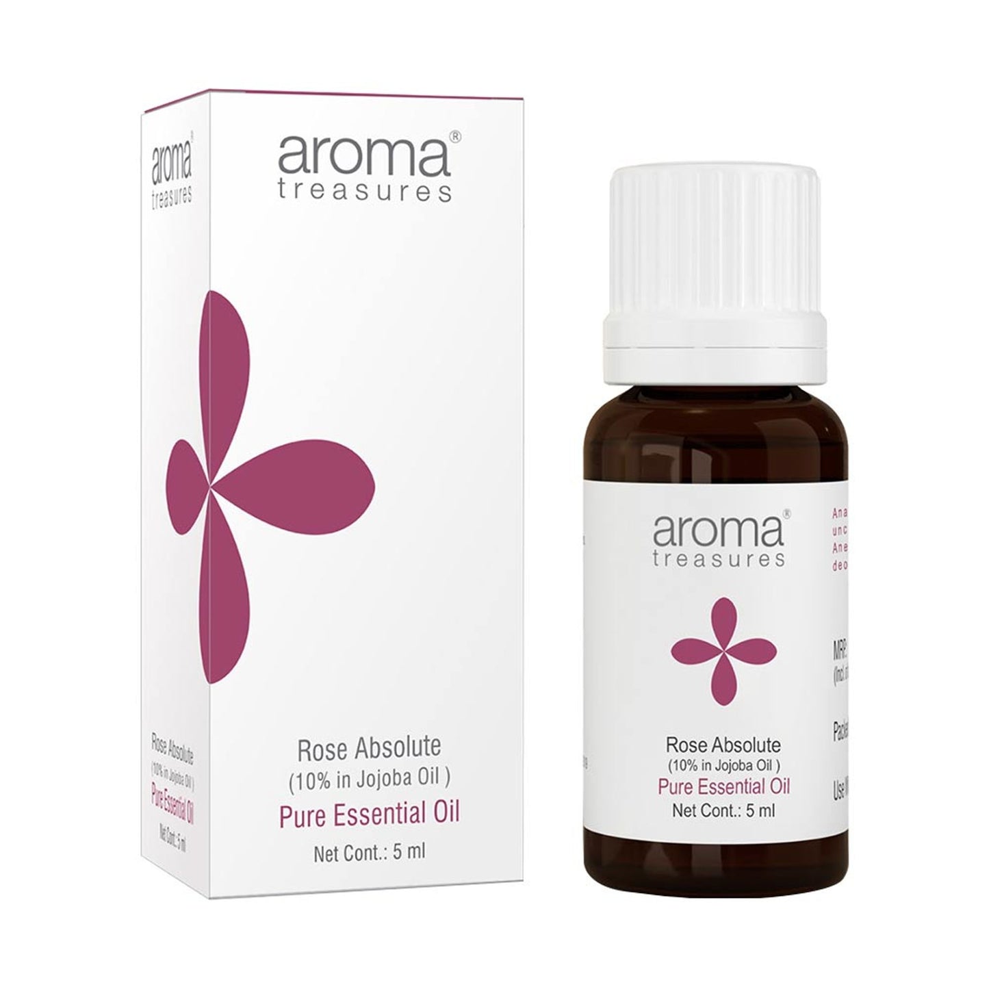 Aroma Treasures Rose Absolute Pure Essential Oil - Distacart