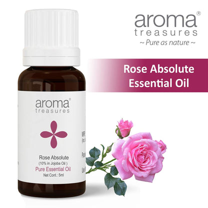 Aroma Treasures Rose Absolute Pure Essential Oil - Distacart