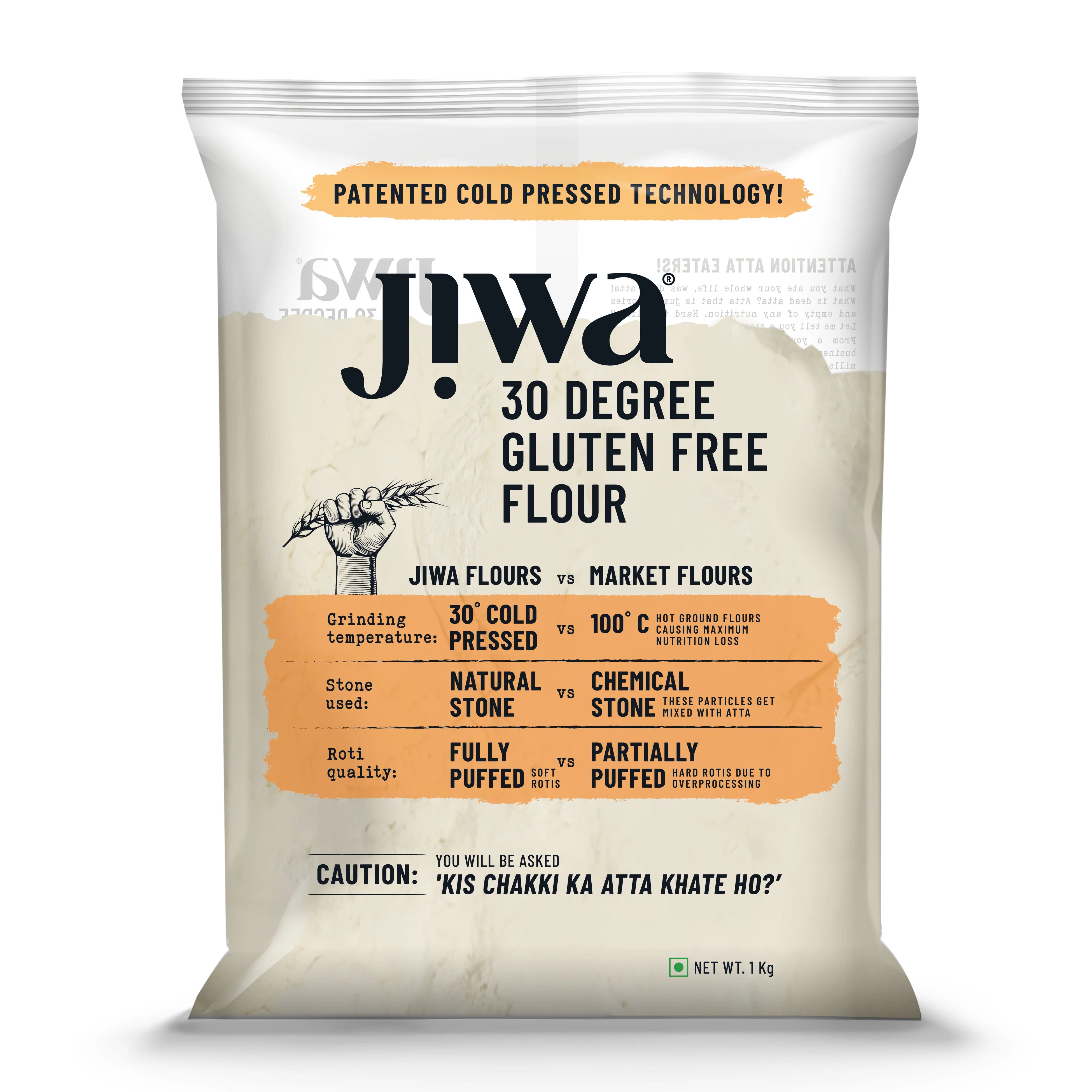 Jiwa Healthy By Nature Cold Milled Gluten Free Multigrain Flour - Distacart
