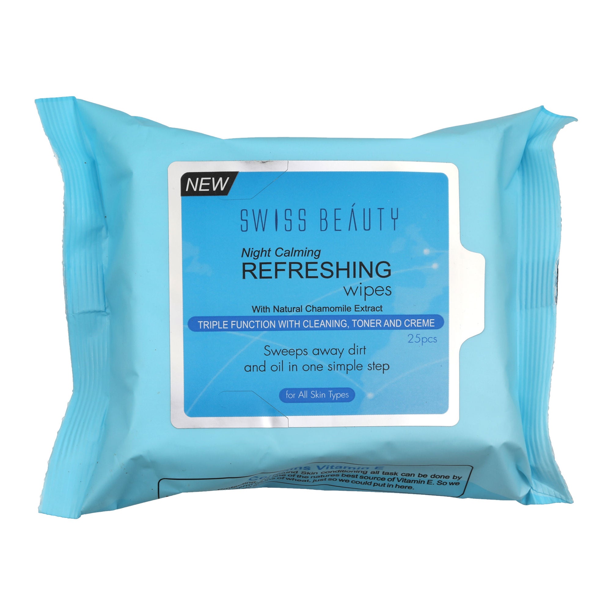 Swiss Beauty Night Calming Refreshing Wipes - Distacart