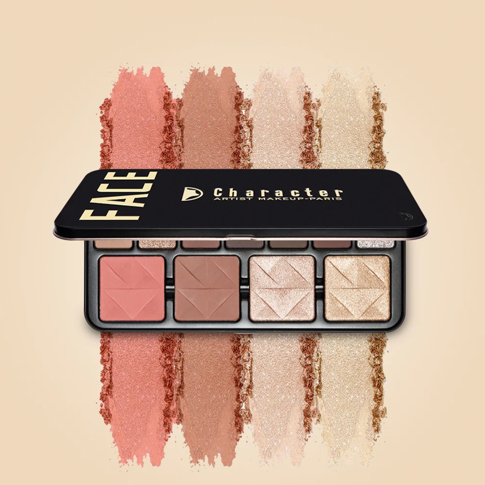Character Blush-Highlighter-Eyeshadow Palette - C-A303 - Distacart