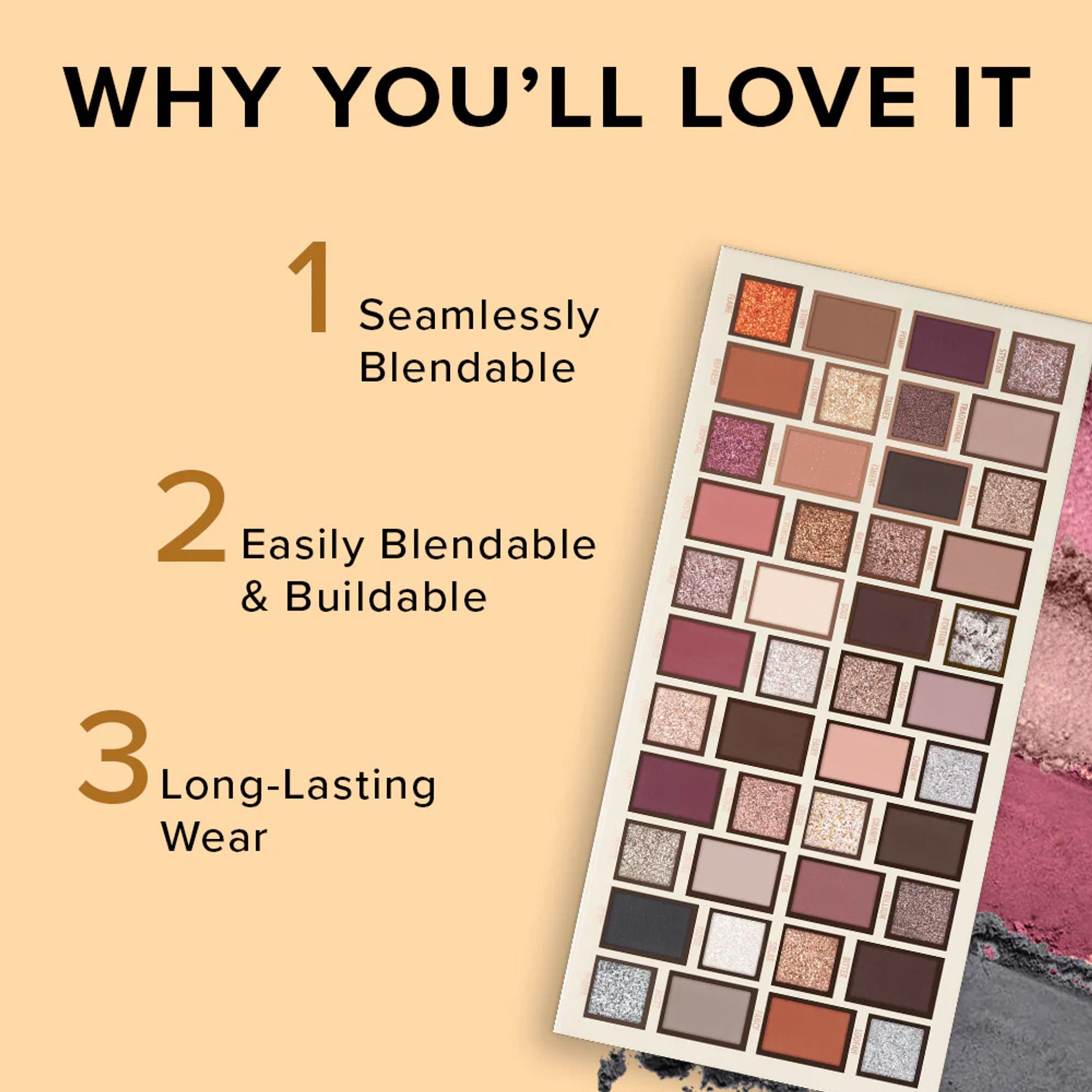 Character 44 Pro Creations Eyeshadow Palette - Ffe001 - Distacart