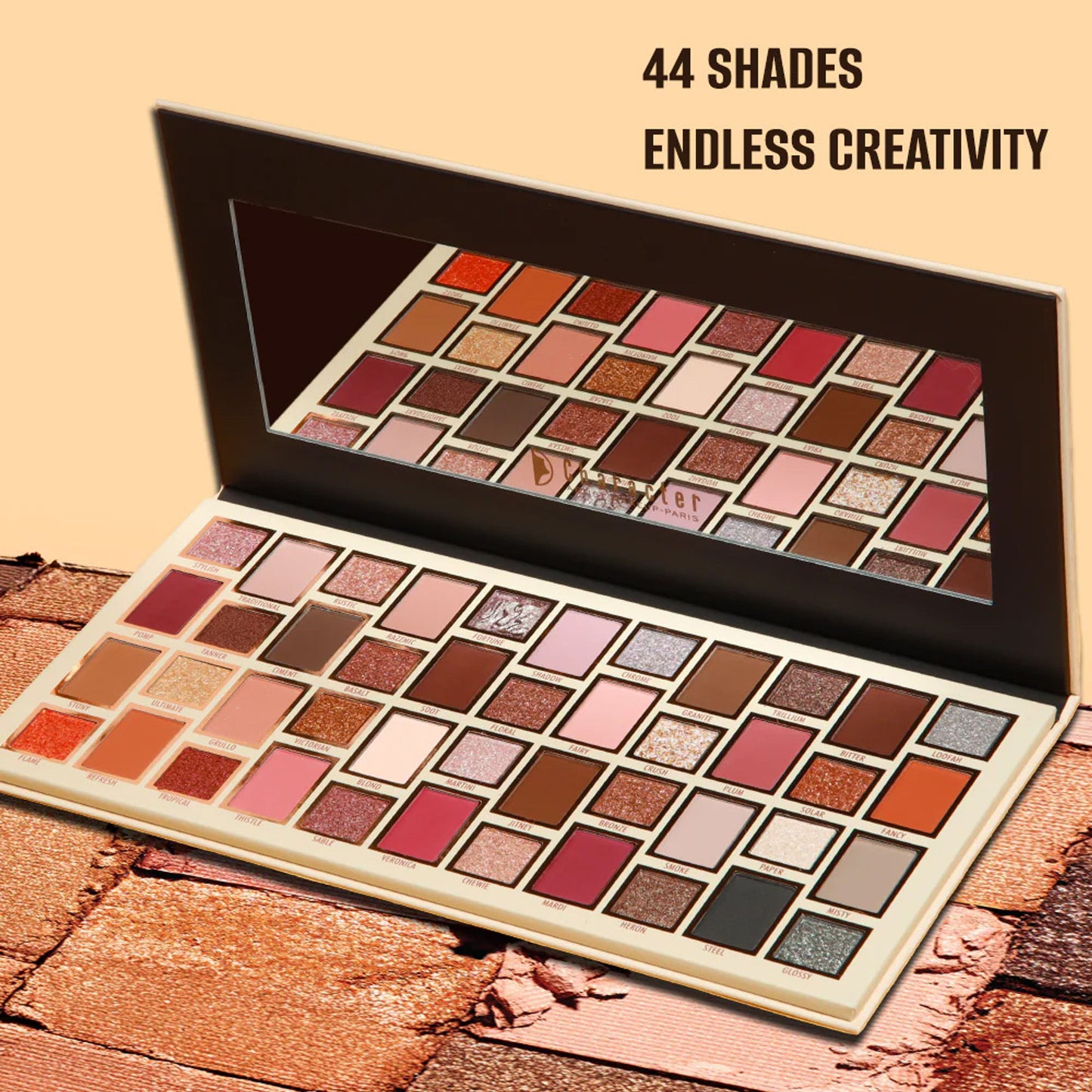 Character 44 Pro Creations Eyeshadow Palette - Ffe001 - Distacart