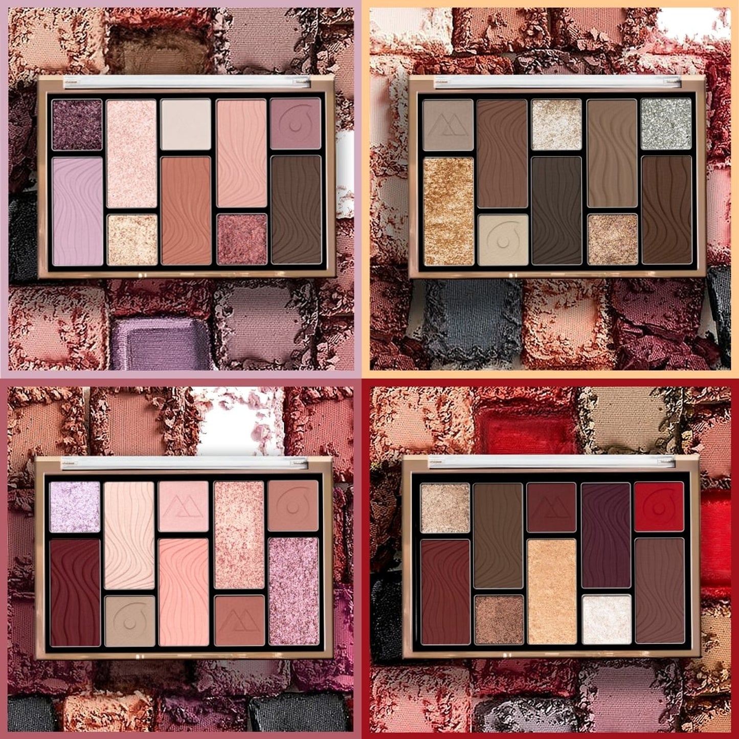 Character 10 Color Eyeshadow Palette - Cep004 - Distacart