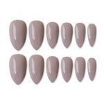 Thumbnail for shills professional reusable press on nails almond spn625