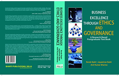 Business excellance Through Ethics and Governance:A Research Based Post Graduate - Dista